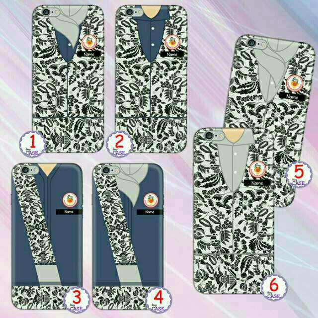 Custom Case Motif Batik Bidan IBI | seragam | iphone samsung oppo xiaomi vivo lenovo asus dll