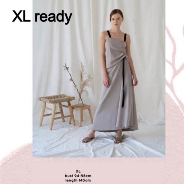 Sovi x mmehuillet L’absolu taupe size XL