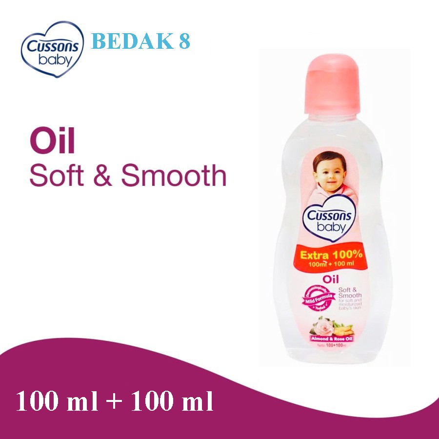 Cussons Baby Oil 100 ml + 100 ml Extra Isi 100 %