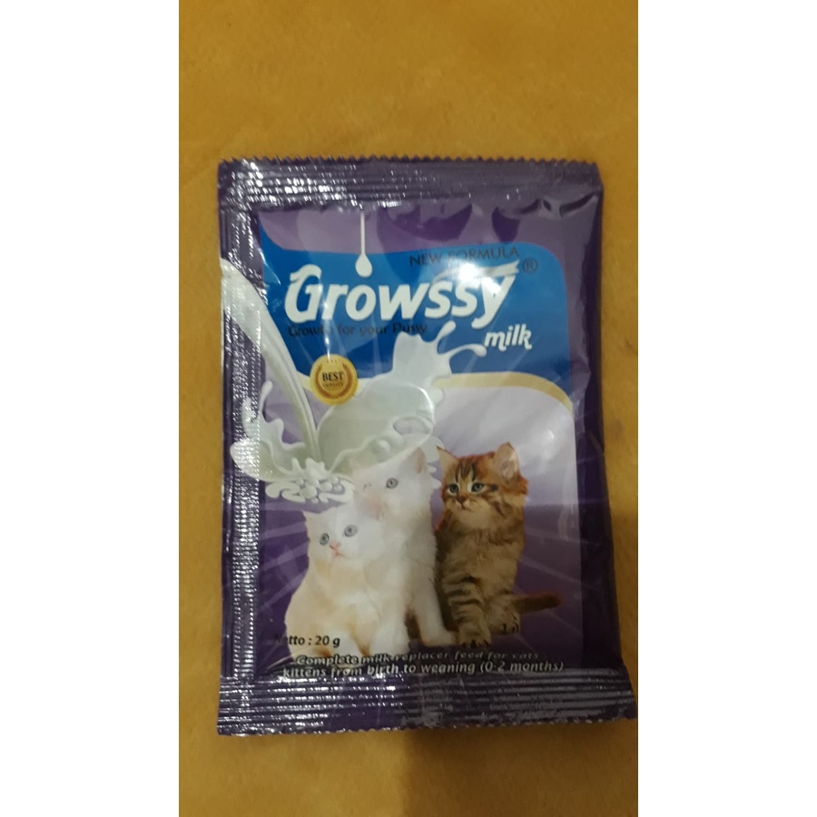 Growssy Susu untuk kitten atau anakan kucing