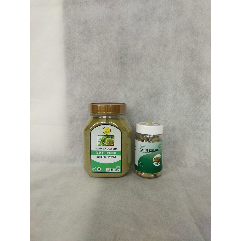 

DAUN KELOR BUBUK MURNI dan KAPSUL