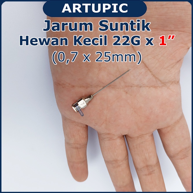 Jarum Suntik Vaksin Unggas Ayam 22G x 1 Inch Socorex 0.7 x 25 mm Ayam Puyuh Kelinci Bebek Ikan Unggas Veterinary Hypodermic Needles