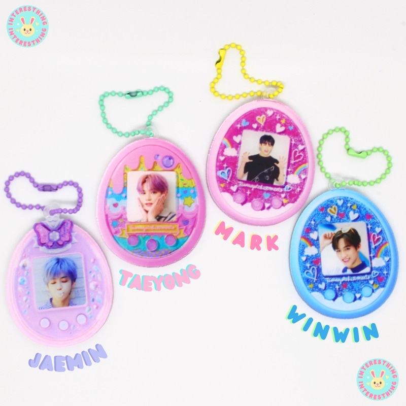 Keychain NCT/ Gantungan Kunci NCT/ Keyring NCT/ Ganci NCT/ Gantungan Kunci Taeyong Mark Jaemin Winwi