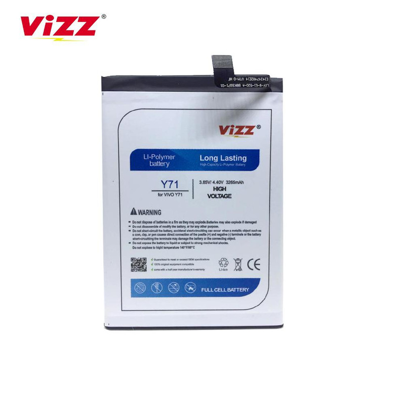 Vizz Double Power Battery Batre Baterai Vizz Y71 B-E1 BE1