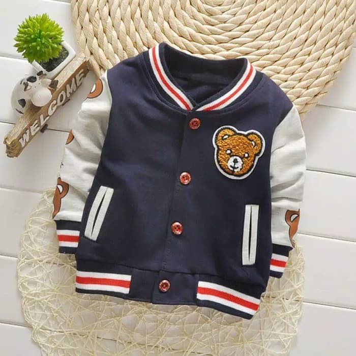 BAYI-JAKET- JAKET BAYI LAKI PEREMPUAN MOTIF BEAR LUCU -JAKET-BAYI.