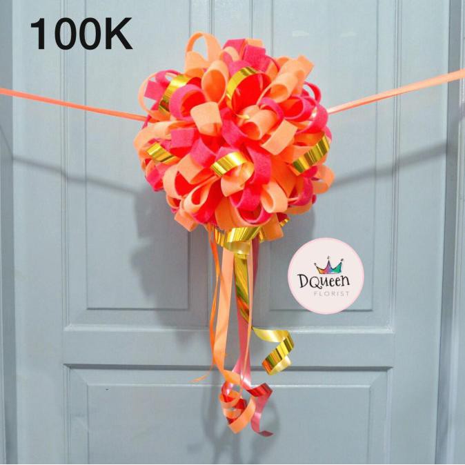 

Pita Pom Pom Peresmian Satuan Redy Stok
