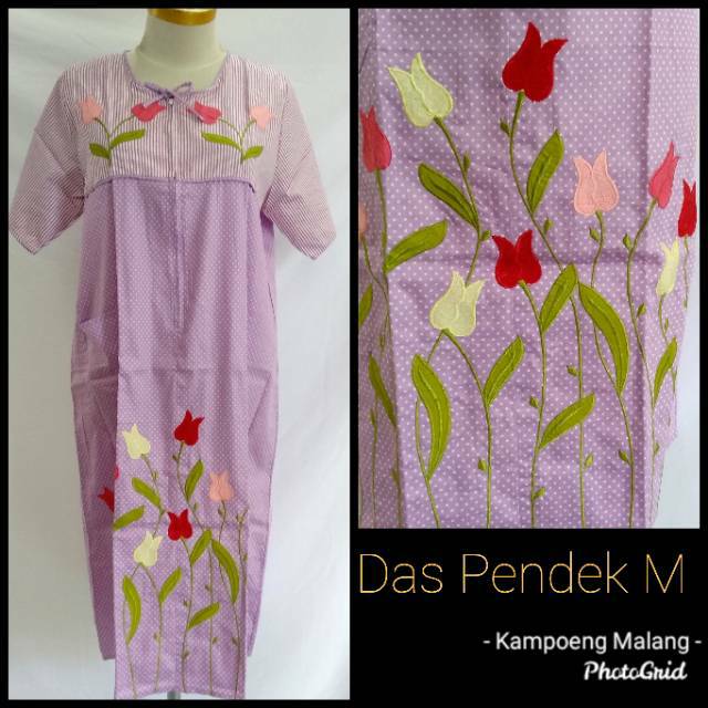Daster Malang Pendek (katun jepang PREMIUM) uk.M