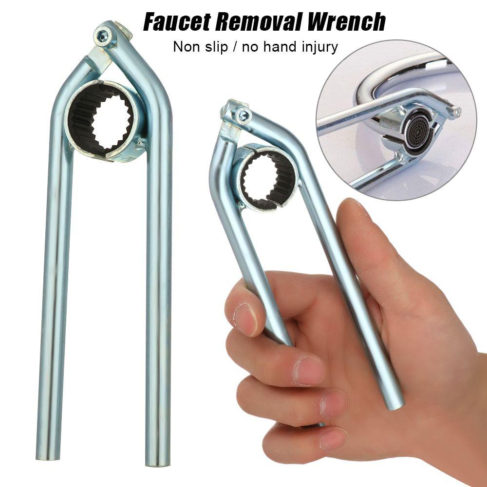 TOP Tap Aerator Wrench Penggantian Suku Cadang Instalasi Lepas Pasang Screw Tool Repair Wash Basin Spout