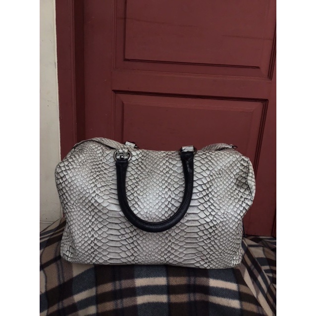 Tas Handbag Kulit Ular