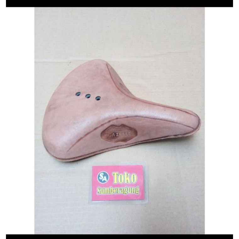 Kulit  sadel tutup sadel sepeda unto/onthel jadul turun sadel sepeda kebo