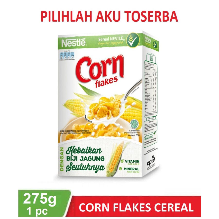 

Nestle CORN FLAKES Sereal 275g - (HARGA SATUAN)