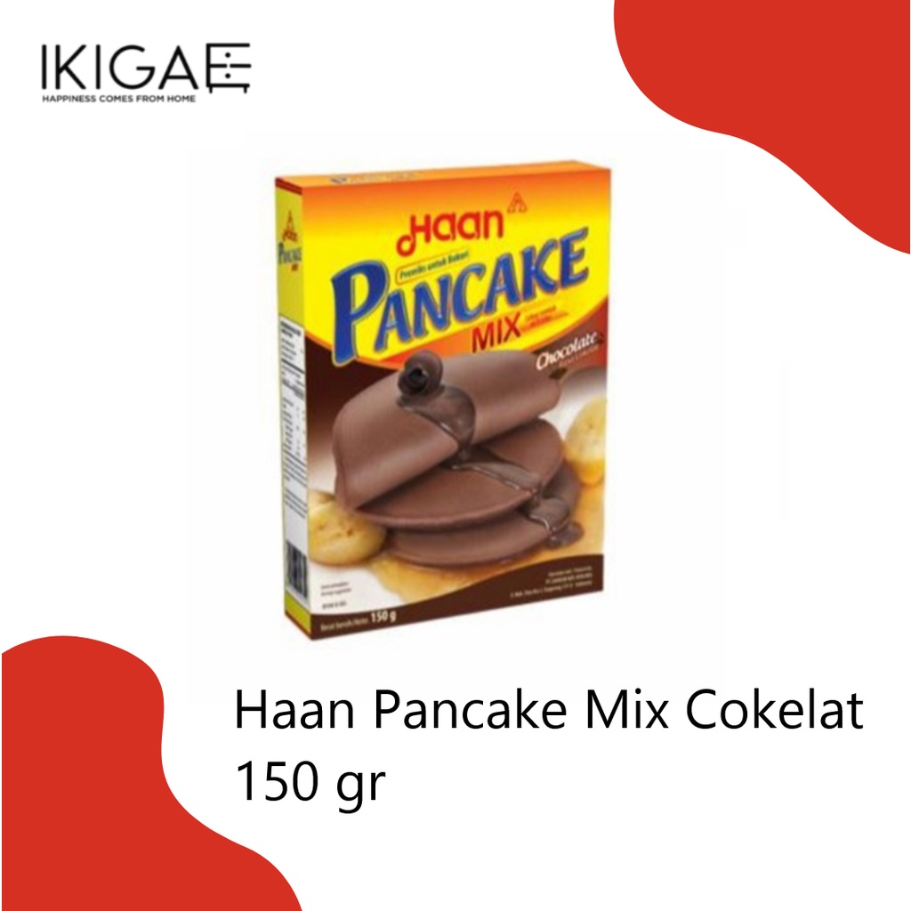 HAAN PANCAKE MIX INSTAN ORIGINAL / KEJU / COKELAT