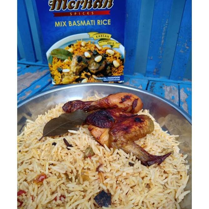 

Beras Basmati Instan Merhan Nasi Khas Arab dan Timur Tengah Siap Saji Sae