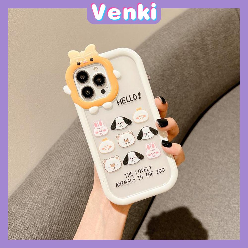 iPhone Case Silicone Soft Case Clear Case Airbag Shockproof Protection Camera Shiny Feel Puppy Cartoon Cute Compatible For iPhone 11 Pro Max 13 Pro Max 12 Pro Max 7Plus xr XS Max