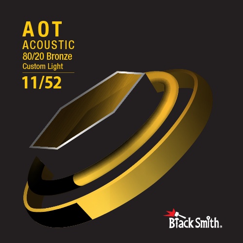 Senar Gitar Akustik Blacksmith USA Made Coated AOT 80/20 Bronze