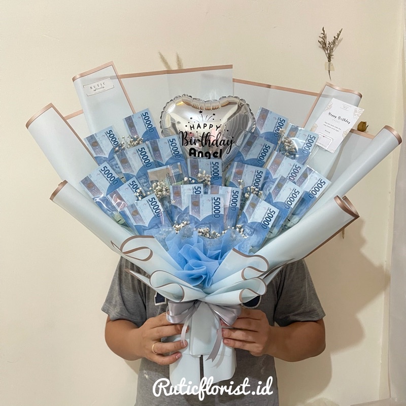 Money Bouquet 20 lembar|Buket Uang