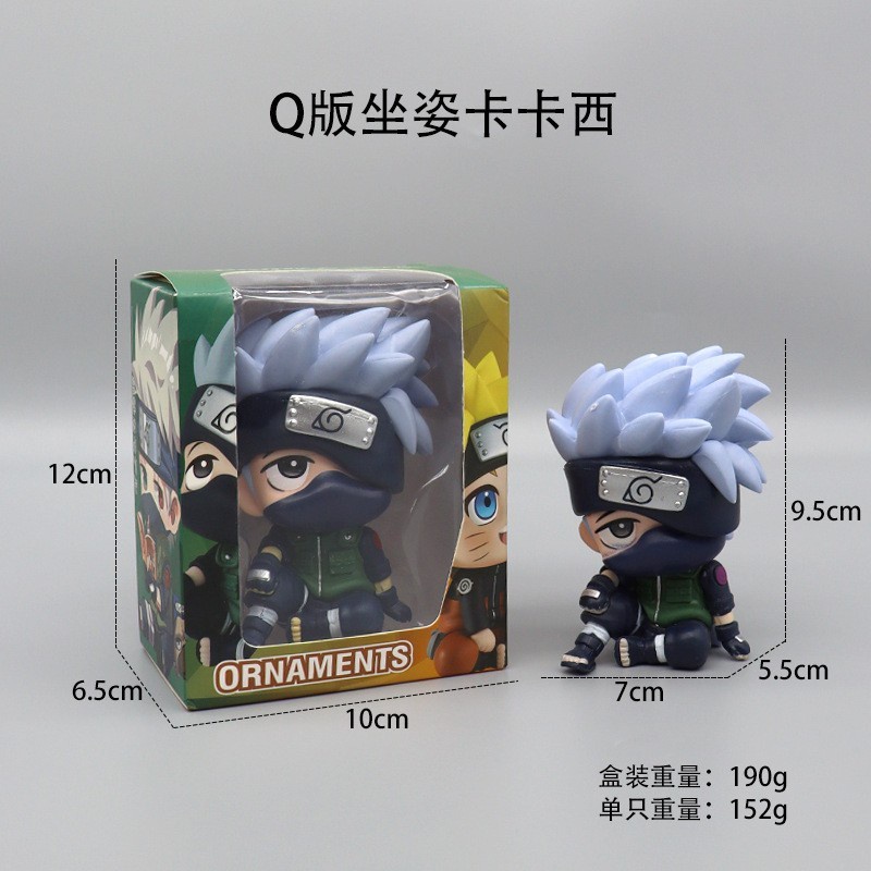 Pajangan action figure anime naruto kakashi