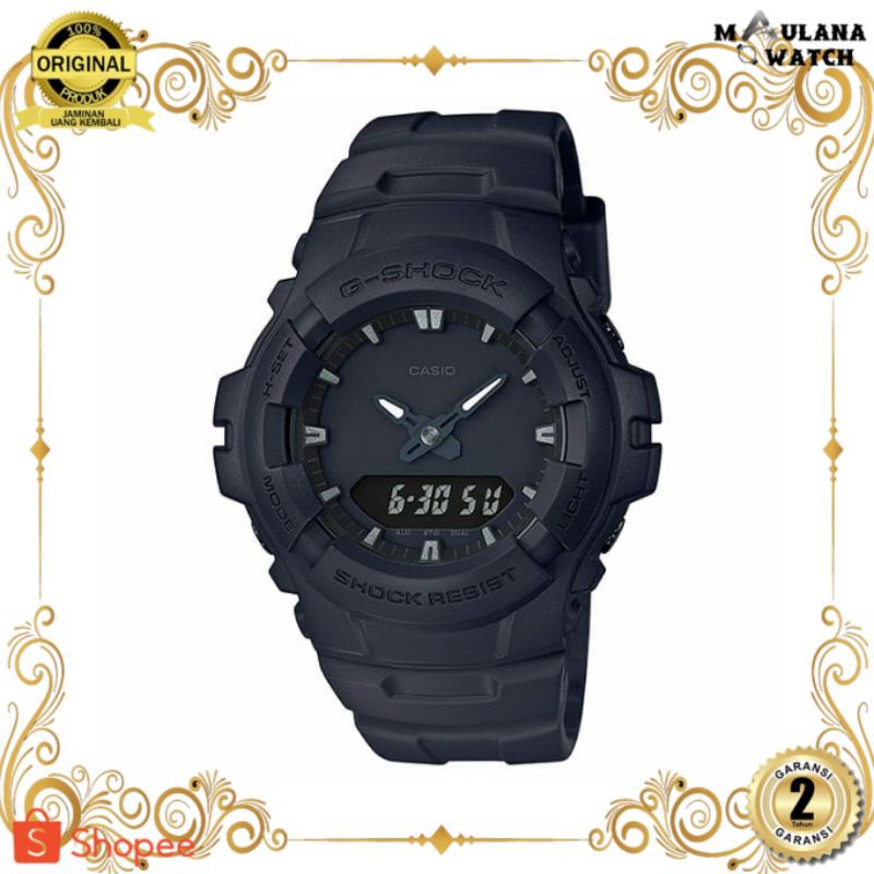 JAM TANGAN PRIA WANITA | RANTAI | KULIT | KARET | MURAH | PRIA ORIGINAL [CASIO G-SHOCK G 100 BB] BOX
