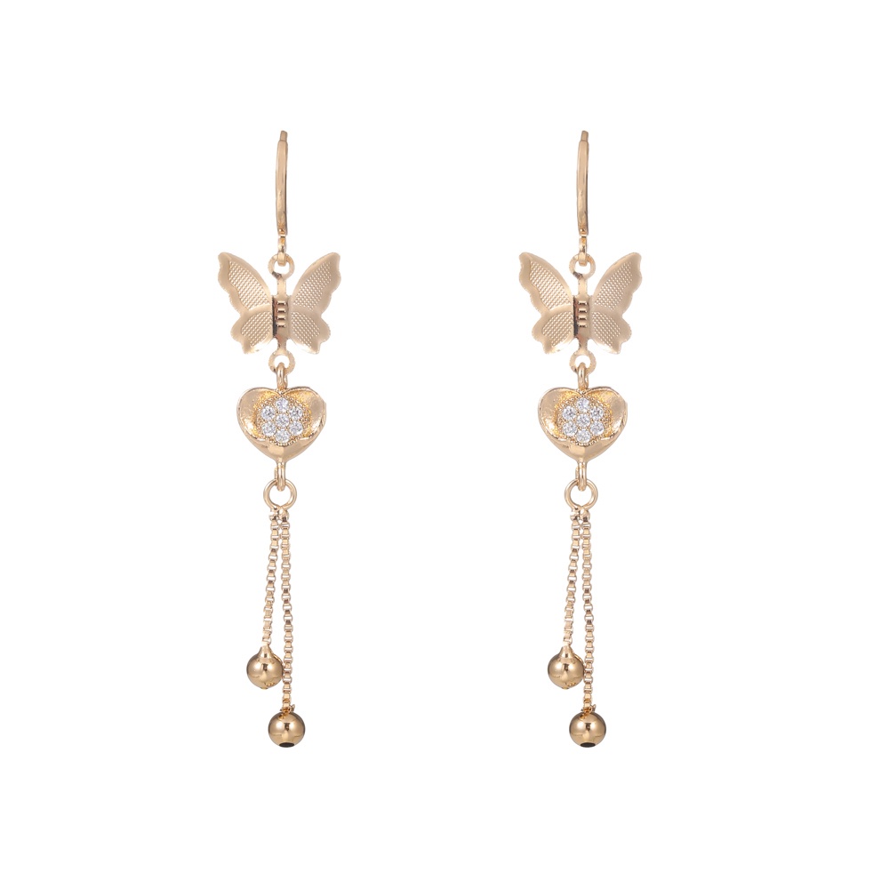 D.G.C Anting Anti Karat  Korea  Tusuk Titanium  Fashion Korea  Piercing kupu-kupu / D173