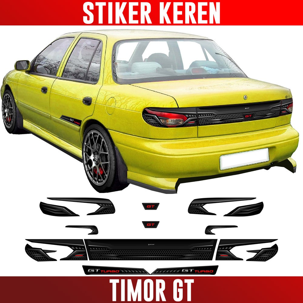 Sticker Mobil Timor S515 Gt Stiker Shopee Indonesia