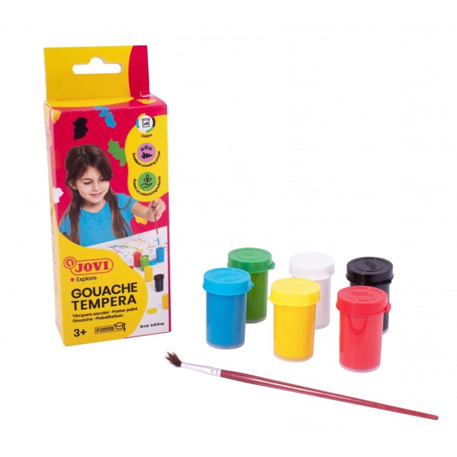 

Cat Poster JOVI Paint Set 6 Warna Basic / Pastel