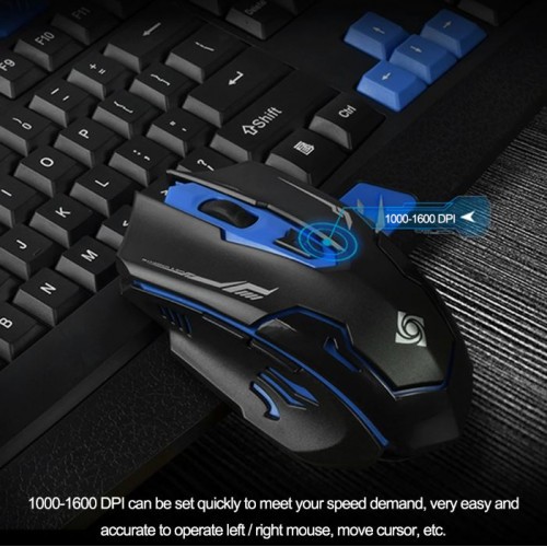 KYB-007 Keyboard Professional gaming wireless combo HK8100 SINGLE NANO RECEIVER 2.4G