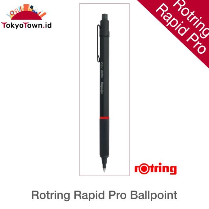 

Rotring Rapid Pro Black Ballpoint