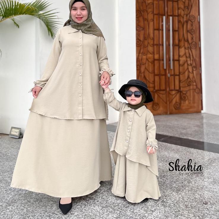 Bagus Dipakai.. SHAHIA - Kalisa Oneset Setelan Rok