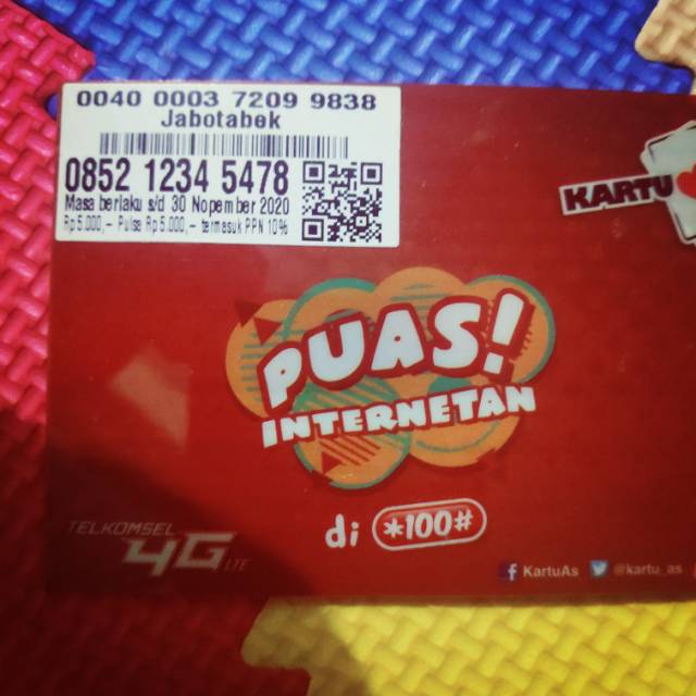 Nomor cantik telkomsel 12345x78