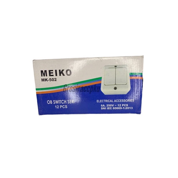 Saklar Listrik OB Seri Saklar Meiko Seri 502 Murah