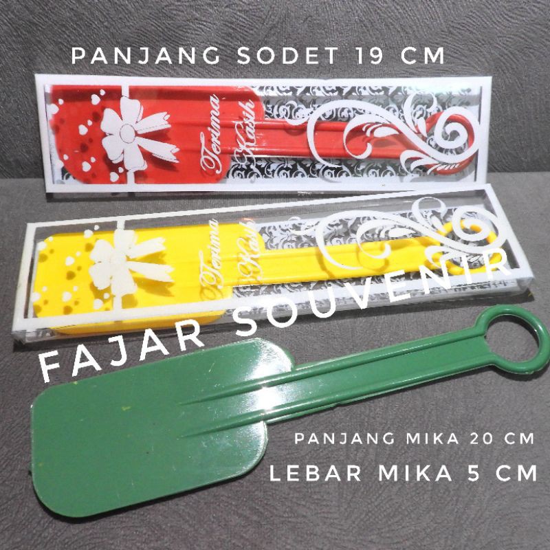 1 PACK 50 PCS SOUVENIR PERNIKAHAN SODET KEMAS MIKA SOVENIR PERNIKAHAN UNIK SOUVENIR ULANG TAHUN souv