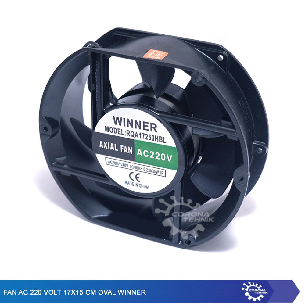 Fan AC Winner 220 Volt 17x15 cm Oval