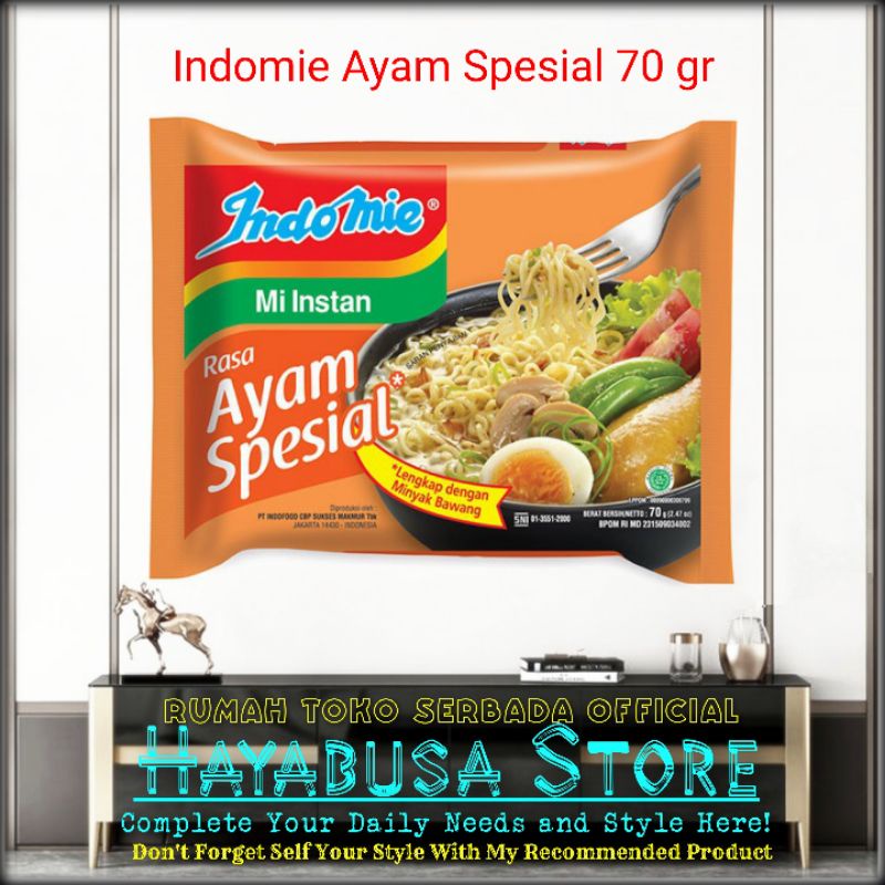 

Indomie Rasa Ayam Spesial 70gram