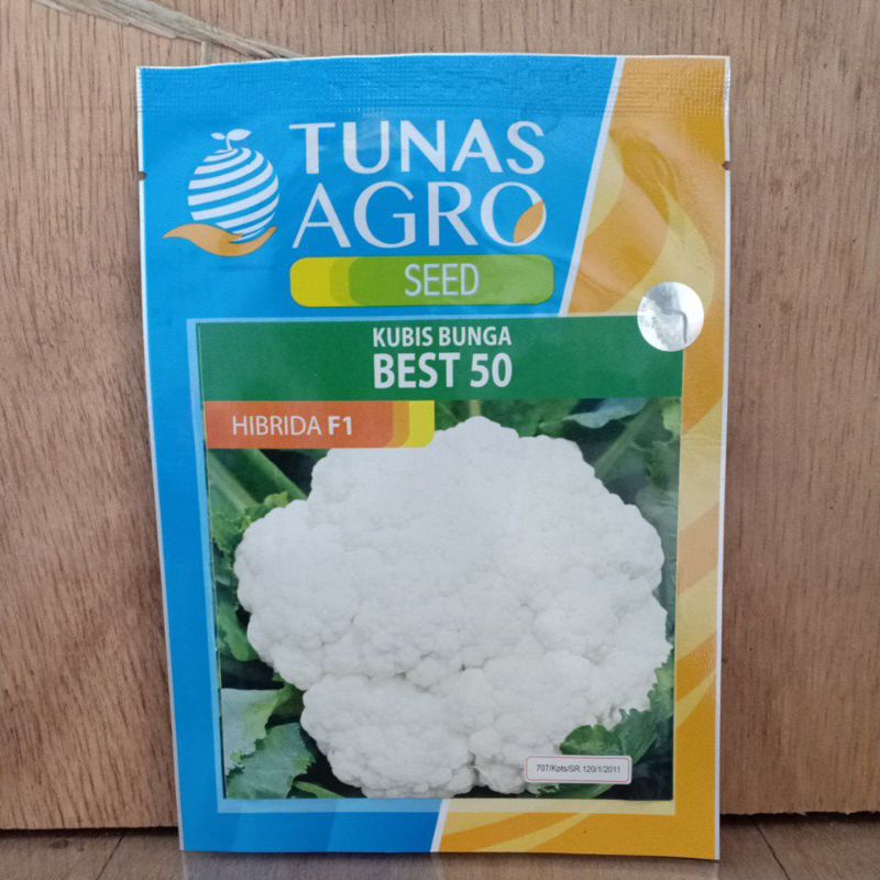 

Kubis bunga BEST 50 Hibrida F1 Tunas agro seed