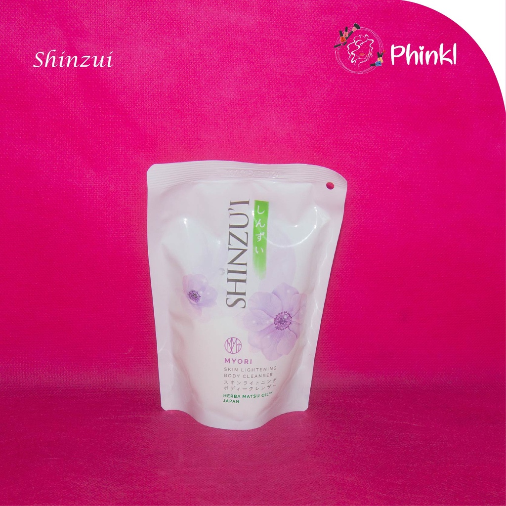 `ღ´ PHINKL `ღ´ SHINZUI REFIL isi ulang sabun badan mandi Body Cleanser 200ml memutihkan mencerahkan kulit saat mandi