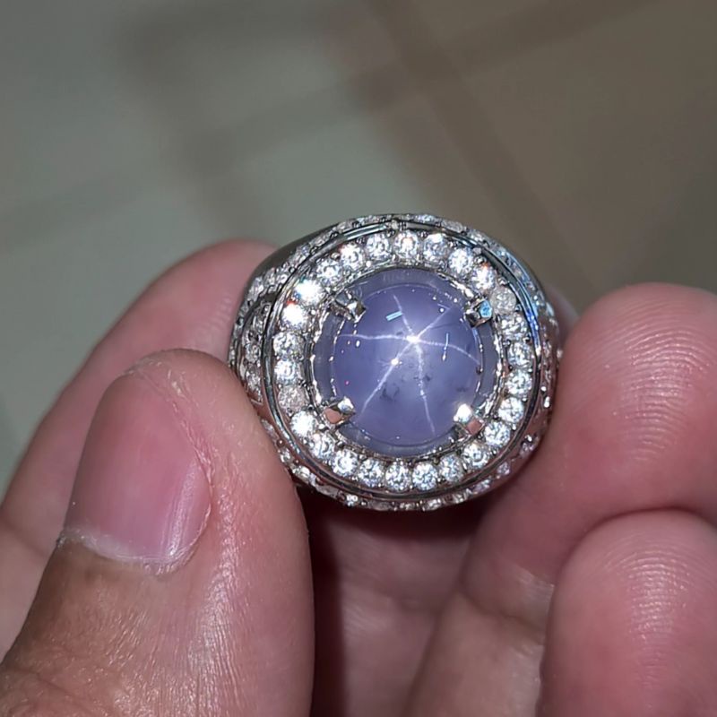 Natural star blur sapphire srilanka ceylon