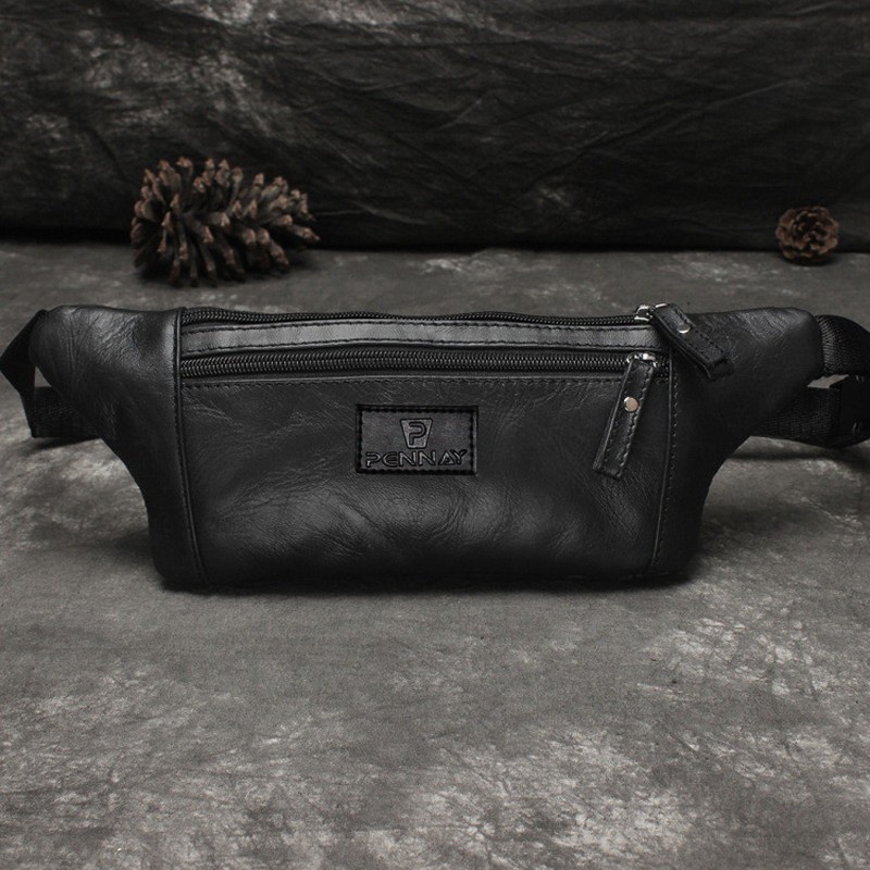 Waist Bag Etonsweight 04 Kulit Buatan / Tas Selempang Pria Import