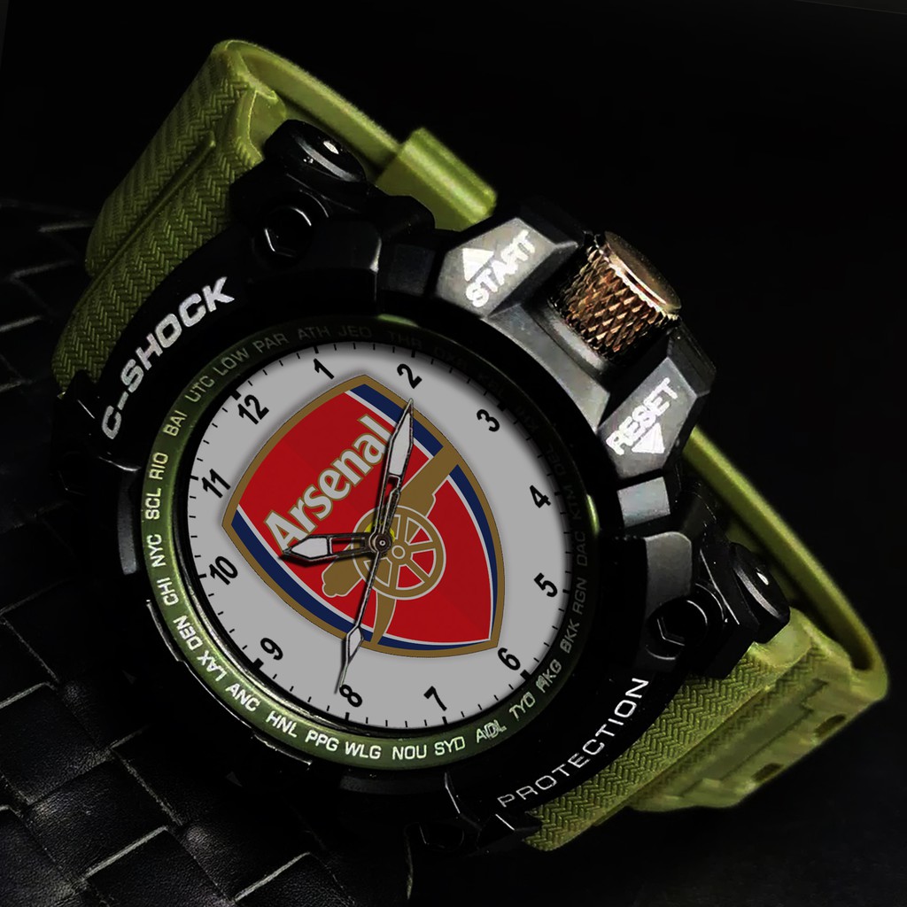 (EXCLUSIVE) JAM TANGAN ARSENAL 2 (STRAP WARNA)