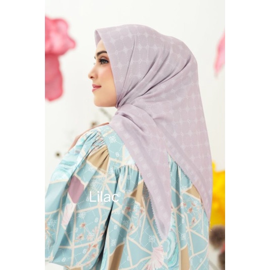 Buttonscarves Xanadu monogram voal