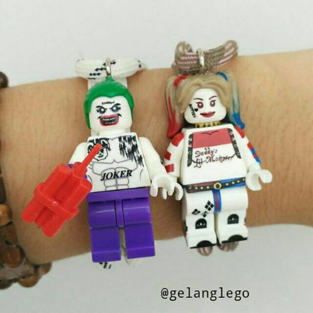 Gelang lego Joker /Harley Quinn