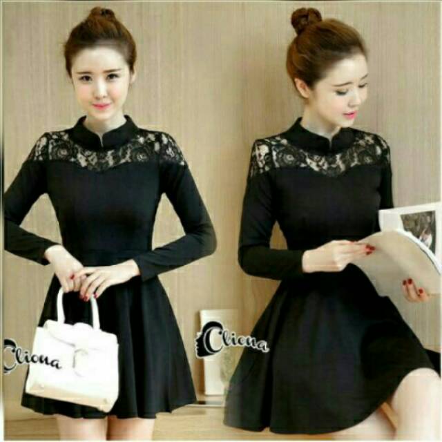 Cliona dress black
