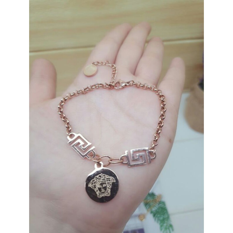 Gelang asli titanium 18K / gelang verca-se titanium / gelang titanium ver-case / gelang vercas*