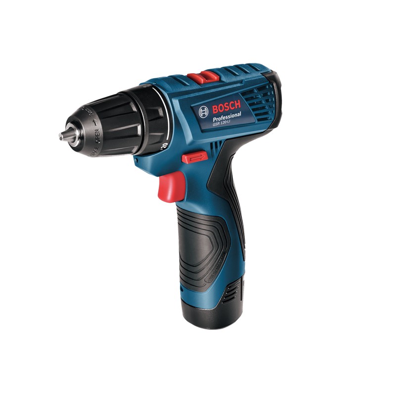 BOSCH GSR 120 Bor Besi Cordless 12V - 2 Baterai