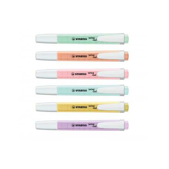 

Stabilo Warna Warni - Highlighter - Stabilo Pulpen Stabilo Swing Pastel Produk Terbaik