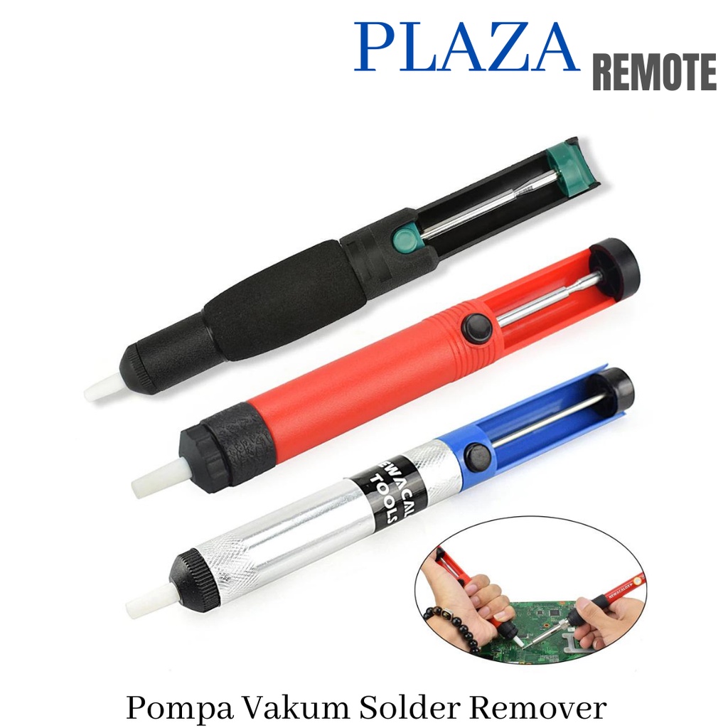 PENGHISAP SOLDER TIMAH POMPA VACUM SEDOTAN DESOLDERING PUMP 366D