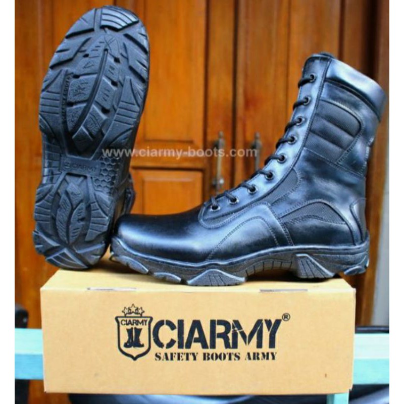 Sepatu Pdl Tni Polri Ciarmy C042DD Sepatu Pdl Ciarmy Sepatu Pdl Kulit Kilap