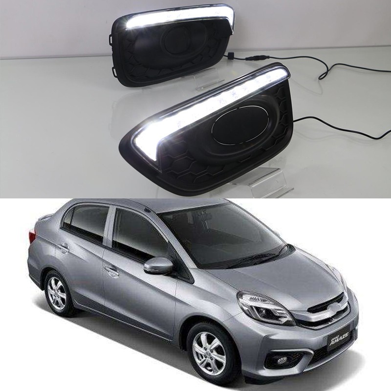 DRL Led FogLamp All New Brio With Running Sein