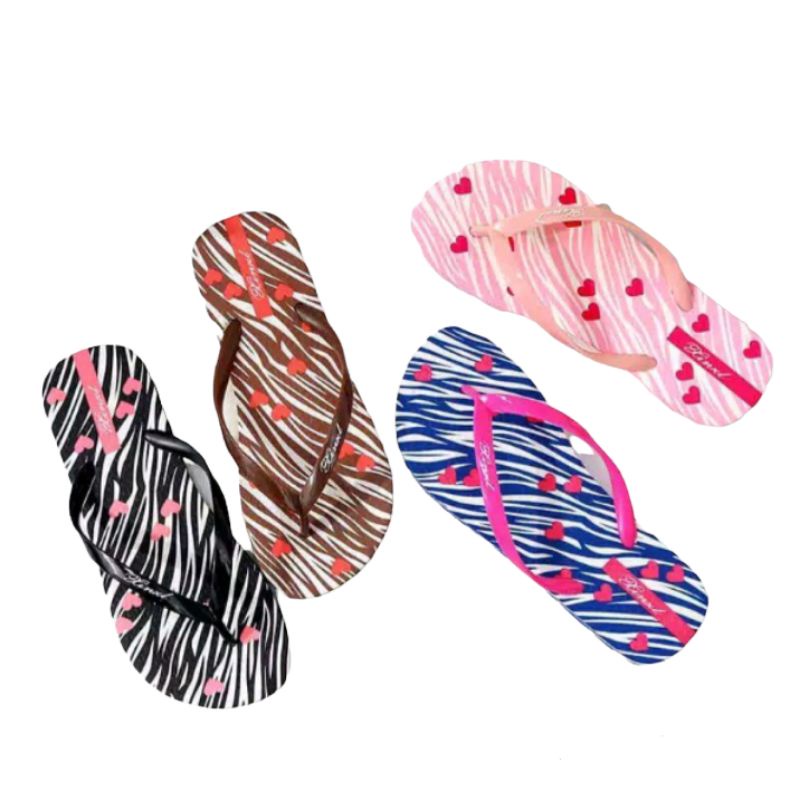 SANDAL JEPIT WANITA MOTIF KINJIL