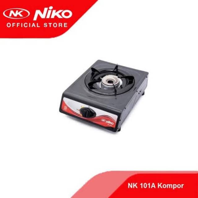 NIKO Kompor Gas 1 Tungku Teflon NK 101A - Garansi 1 Tahun