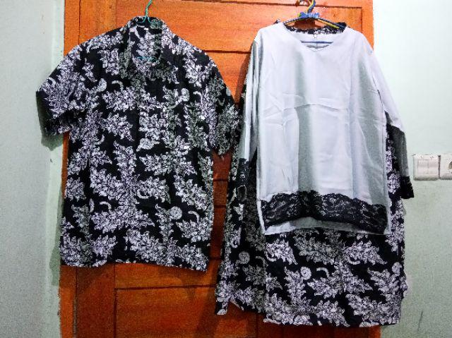Batik Couple Kebaya Modern Rnb Arsyilla Klok Lawasan